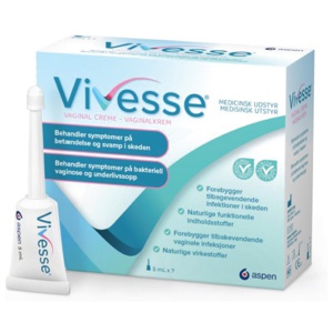 Vivesse vaginalkrem 5 ml x7 produktbilde