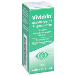VIVIDRIN antiallergische Augentropfen Produktbild