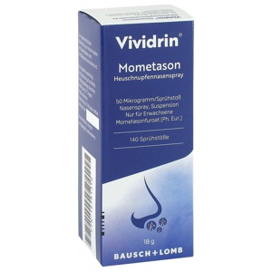 VIVIDRIN Mometason Heuschn.Nspr.50μg/Sp. 140SprSt. Produktbild