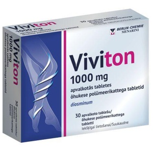 Viviton kattega tbl 1000mg n30 toote pilt