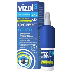 Vizol S 0,4% Long Effect Augentropfen, 10 ml Augentropfen Produktbild