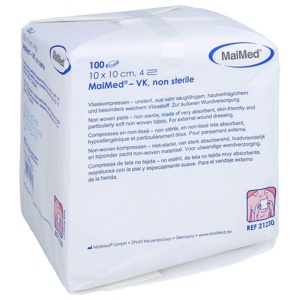 VLIESKOMPRESSEN unsteril 10x10 cm Produktbild