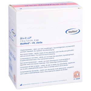 VLIESKOMPRESSEN steril 7,5x7,5 cm Produktbild