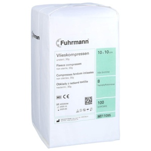 VLIESKOMPRESSEN unsteril 10x10 cm 8lagig Produktbild