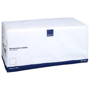 VLIESKOMPRESSEN unsteril 10x20 cm 4lagig Produktbild