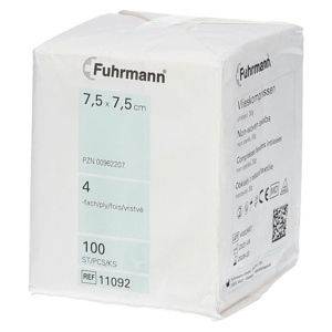 VLIESKOMPRESSEN unsteril 7,5x7,5 cm 4lagig Produktbild