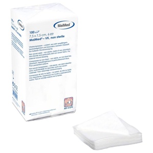 VLIESKOMPRESSEN unsteril 7,5x7,5 cm 6fach Produktbild