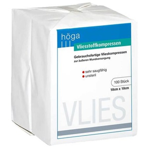 VLIESSTOFF-KOMPRESSEN unsteril 10x10 cm 4fach Produktbild