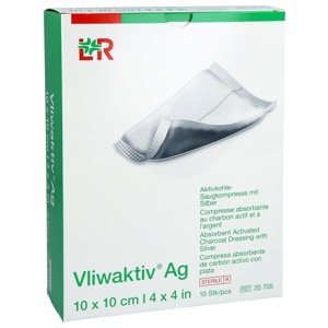 VLIWAKTIV AG Aktivkohle Saugkomp.m.Silber 10x10 cm Produktbild