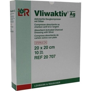 VLIWAKTIV AG Aktivkohle Saugkomp.m.Silber 20x20 cm Produktbild