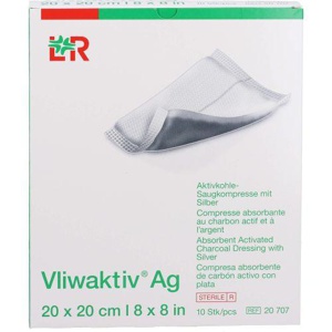 VLIWAKTIV AG Aktivkohle Saugkomp.m.Silber 20x20 cm Produktbild