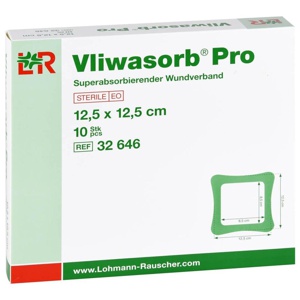 VLIWASORB Pro superabsorb.Komp.steril 12,5x12,5 cm Produktbild