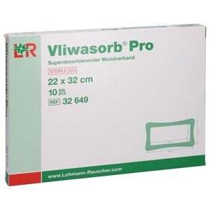 VLIWASORB Pro superabsorb.Komp.steril 22x32 cm Produktbild