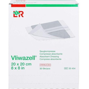 VLIWAZELL Saugkompressen steril 20x20 cm Produktbild