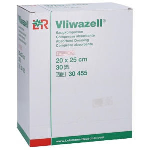 VLIWAZELL Saugkompressen steril 20x25 cm Produktbild