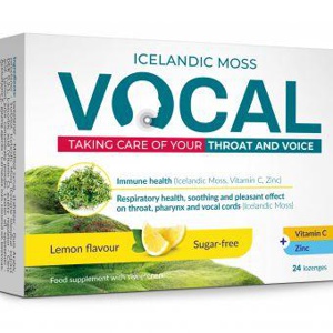 Vocal sidrunimaitselised imemistabletid N24 toote pilt