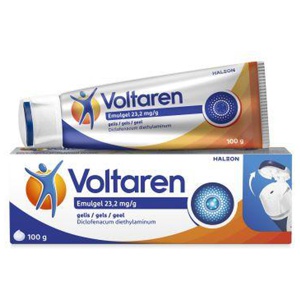 VOLTAREN EMULGEL GEEL 23,2MG/G 100 g toote pilt