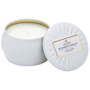 Voluspa Bourbon Vanille Decorative Tin Candle 25h 127 g produktbilde