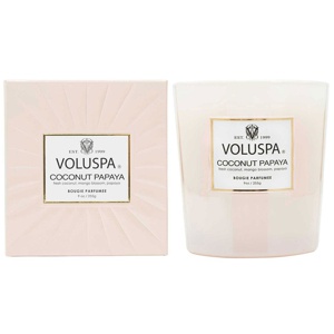 Voluspa Boxed Candle Coconut Papaya 60h 255 g produktbillede