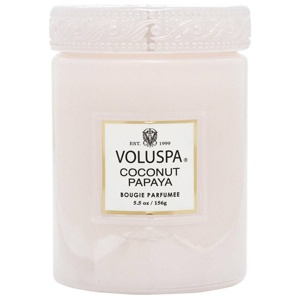 Voluspa Coconut Papaya Mini Glass Jar produktbilde