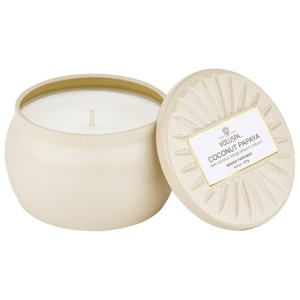 Voluspa Coconut Papaya Vermeil Petite Tin produktbilde
