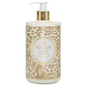 Voluspa Hand Lotion Suede Blanc produkt bild