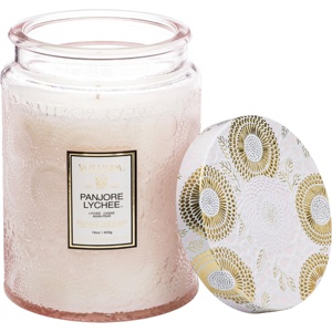 Voluspa Large Glass Jar Candle Panjore Lychee 100H produktbillede