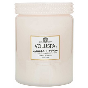 Voluspa Large Jar Candle Coconut Papaya 100h 510 g produktbillede