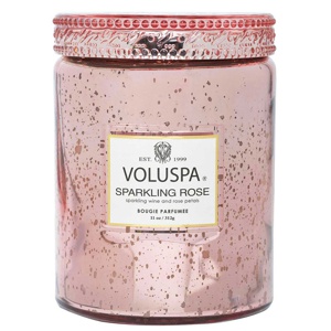 Voluspa Large Jar Candle Sparkling Rose 100h 510 g produktbillede
