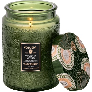 Voluspa Large Jar Candle Temple Moss (100 H) produktbillede