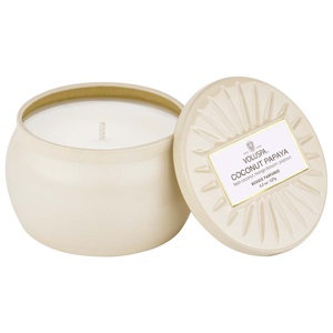 Voluspa Decorative Tin Candle Coconut Papaya 127g produkt bild