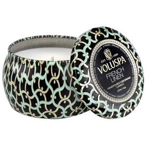 Voluspa Decorative Tin Candle French Linen 113g produkt bild
