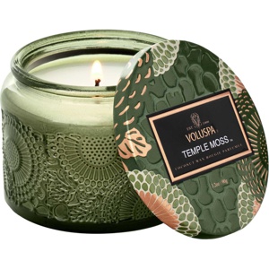 Voluspa Petite Jar CandleTemple Moss (20 H) produktbillede