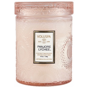 Voluspa Small Glass Jar Panjore Lychee 50h produkt bild