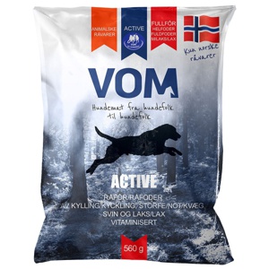 VOM og Hundemat Active Lax Köttbullar produkt bild