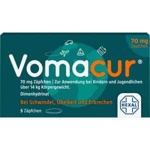 VOMACUR-70-Suppositorien Produktbild