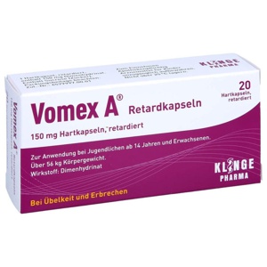 VOMEX A Retardkapseln Produktbild