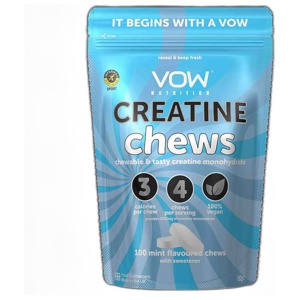 VOW Nutrition Creatine Chews 100 Tabs - Mint product image