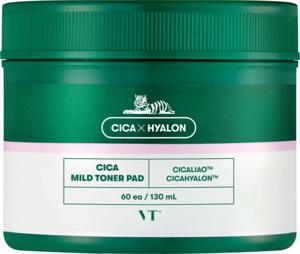 VT Cosmetics Cica Mild Toner Pad 130 ml produkt bild