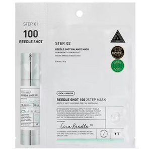 VT Cosmetics Reedle Shot 100 2-Step Mask 1 stk produktbillede