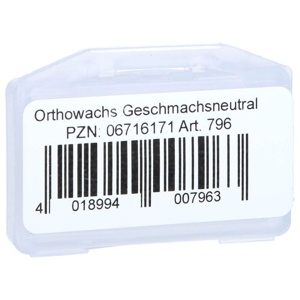 WACHS FÜR Zahnspangenträger Produktbild
