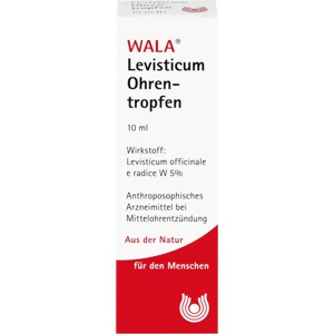 WALA Levisticum Ohrentropfen 10 ml Ohrentropfen Produktbild