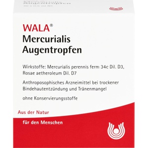 WALA Mercurialis Augentropfen 30X0.5 ml Augentropfen Produktbild