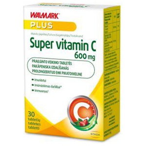 Walmark Super Vitamin C prolong. tbl 600MG N30 toote pilt
