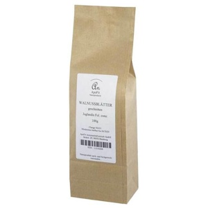 Walnussblätter geschnitten, 100 g n.v. Produktbild