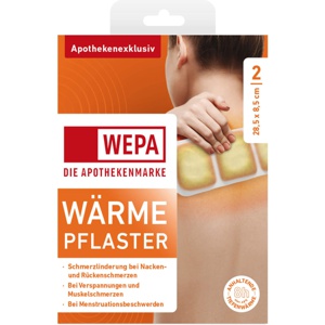WÄRMEPFLASTER Nacken/Rücken 8,5x28,5 cm WEPA Produktbild