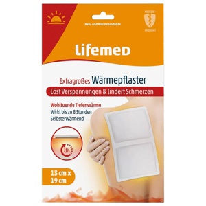 WÄRMEPFLASTER XXL 13x19 cm Produktbild