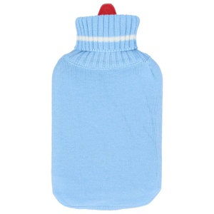 WÄRMFLASCHE Gummi 2 l m.Rollkragenpullover Bezug Produktbild