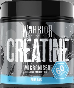 Warrior Creatine Monohydrate Powder (Blue Razz) - 300g product image