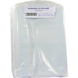 WASCHHANDSCHUHE Vlies 14,5x22,5 cm Produktbild
